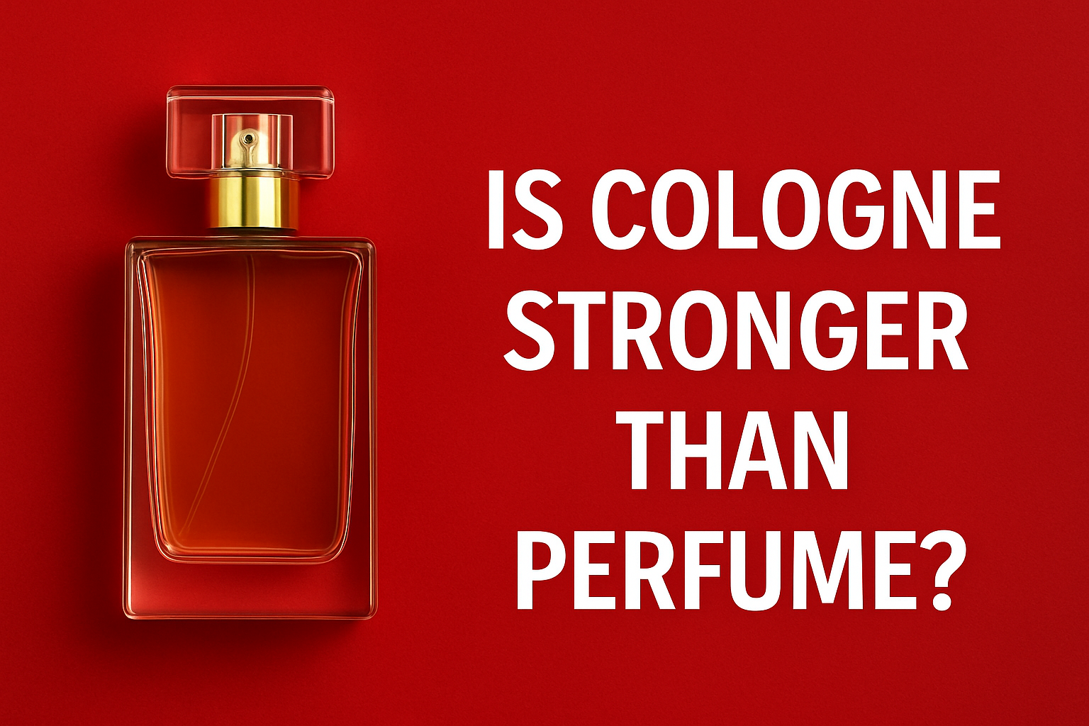 Is Cologne Stronger Than Perfume?